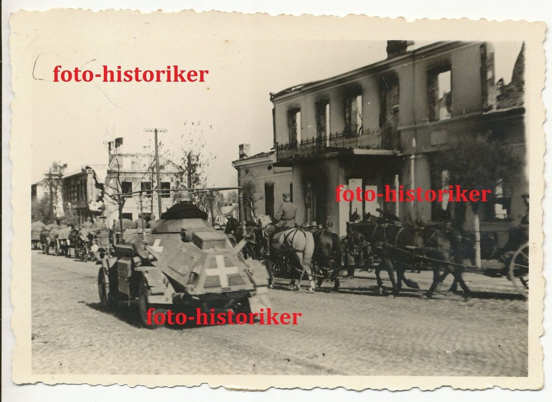 Panzer Spähwagen SDKFZ 223 Funk Polen Balkenkreu