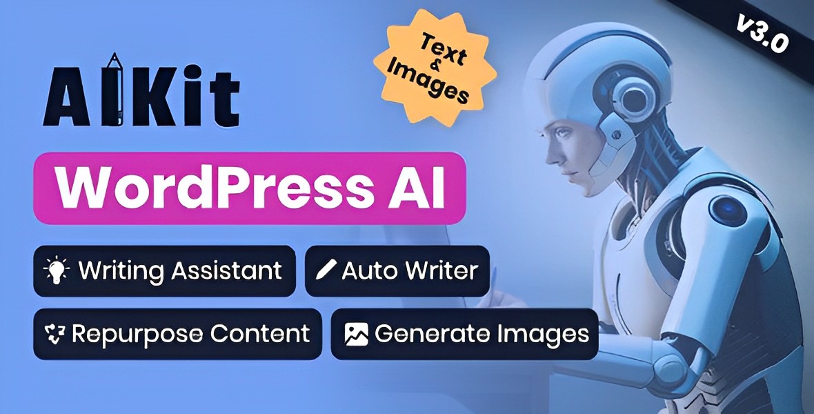 AIKit – WordPress AI Writing Assistant Using GPT-3