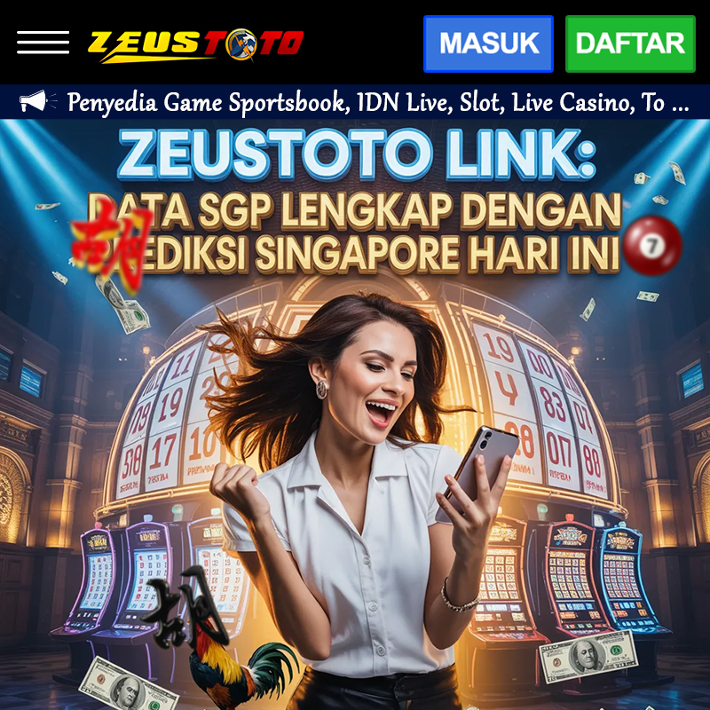 ZEUSTOTO LINK: Data SGP Lengkap dengan Prediksi Singapore Hari Ini image 1