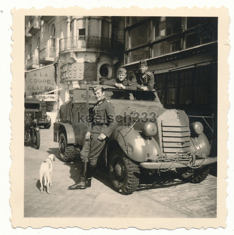 Foto belgischer Panzerwagen Ford V8 91Y Marmon H