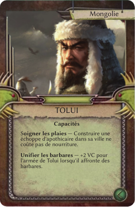 [Clash of Cultures] Nouvelles Civivilizations  Tolui