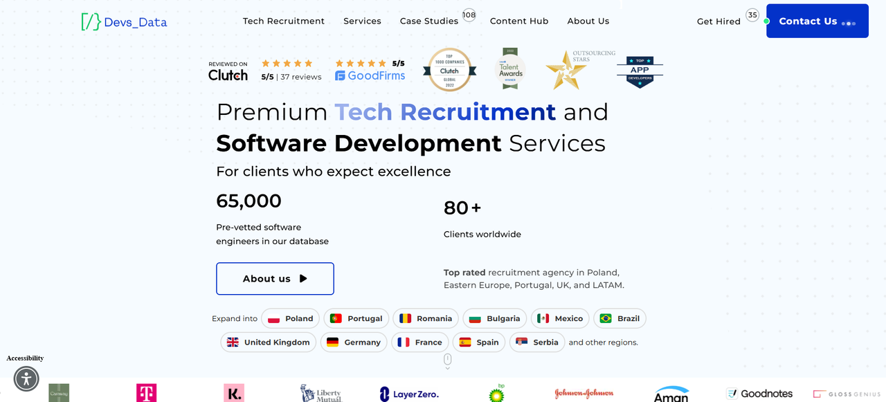 Platform to hire Odoo Developers DevsData