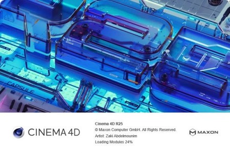 Maxon CINEMA 4D Studio R25.115 Multilingual (x64)