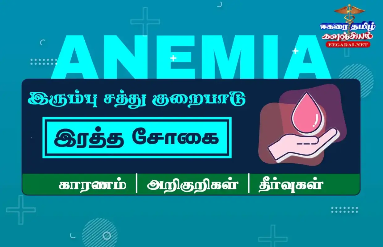 Topics tagged under இரத்த_சோகை on ஈகரை தமிழ் களஞ்சியம் Anemia