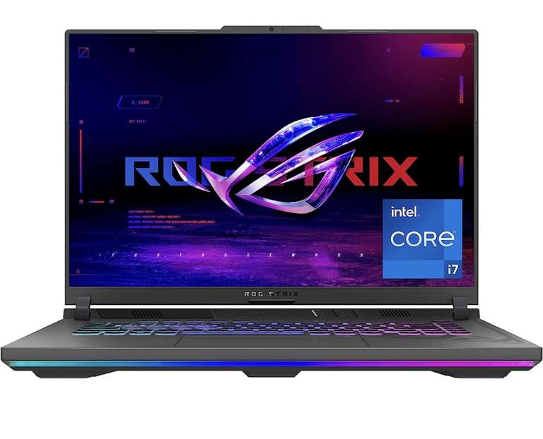 Amazon: Asus ROG Strix G16 (2023), 16 Pulgadas, 165 Hz, RTX 4060, Intel i7, DDR5 de 16 GB, SSD 512 GB, Wi-Fi 6E, Windows 11, Banorte 
