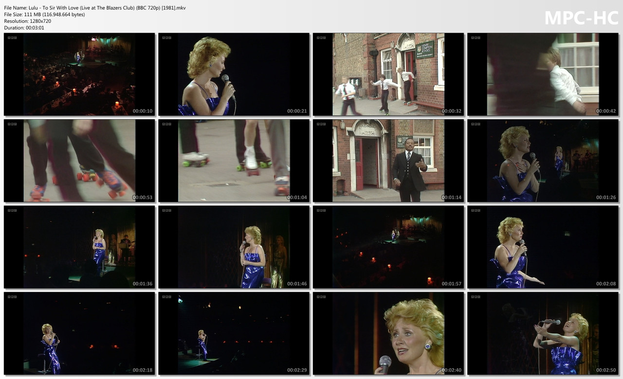 Lulu - To Sir With Love (Live at The Blazers Club) (BBC 720p) [1981]