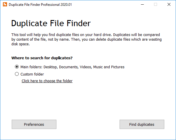 Duplicate File Finder Professional 2024.00 Multilingual