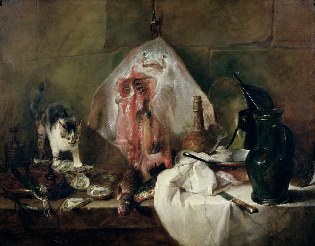 3-Jean-Baptiste-Simeon-Chardin-The-Ray-or-The-Kitchen-Interior-1728-Meister-Drucke-87291