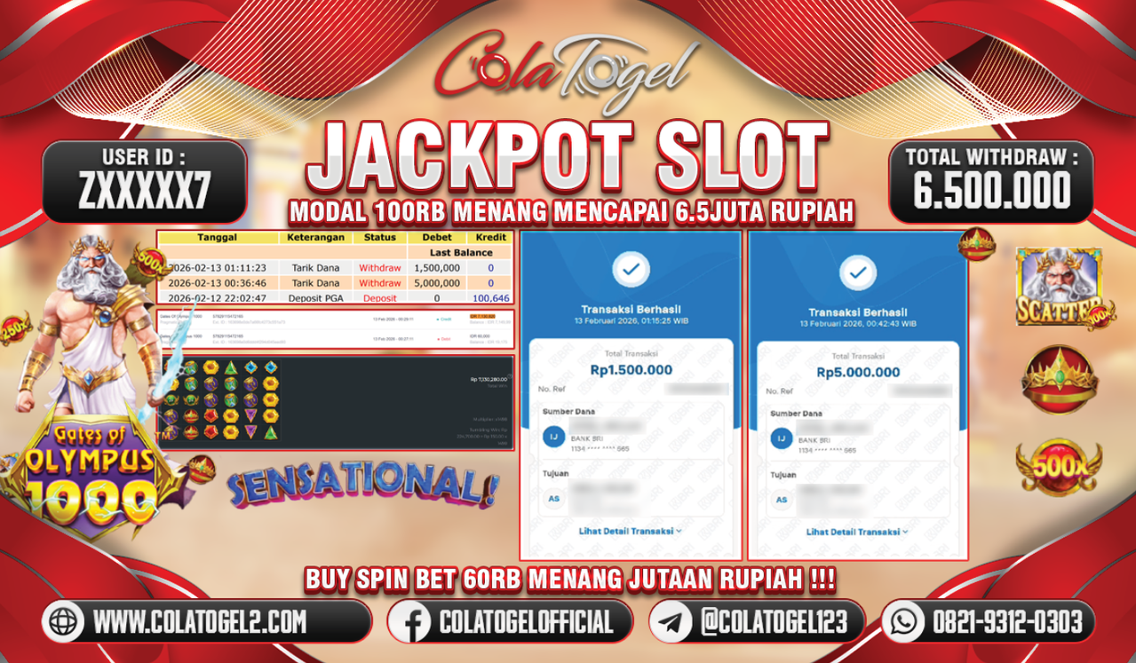 JACKPOT SLOT GACOR!!