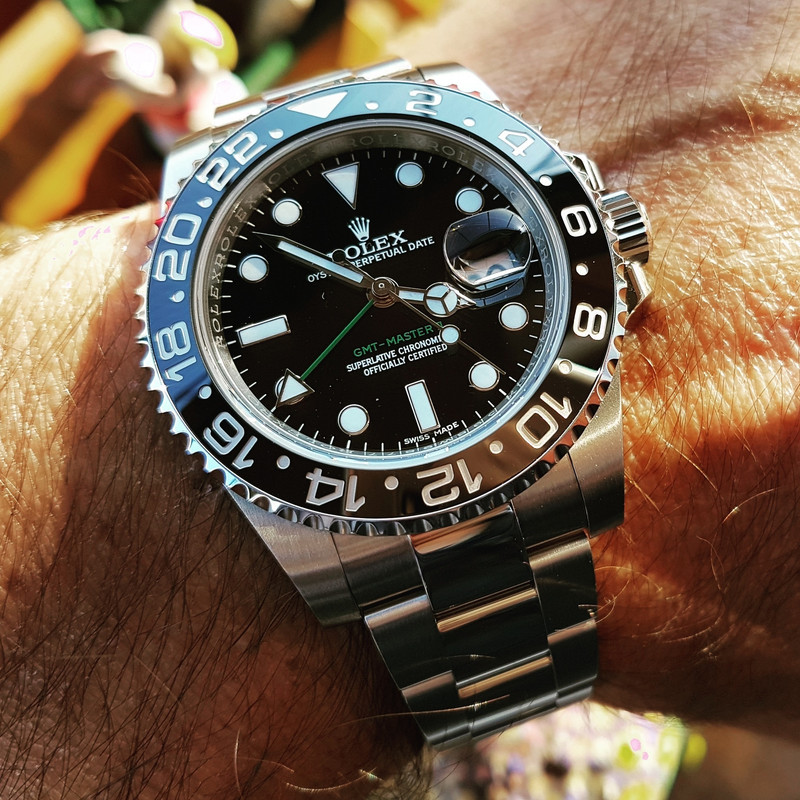 Rolex GMT Master II 40mm Ref 116710LN Cal. 3186 (1)