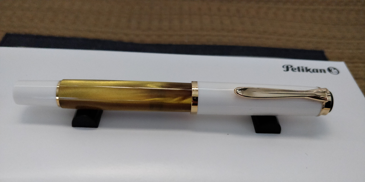 Pelikan M200 Gold Marbled Special Edition Fountain Pen 2019 (New