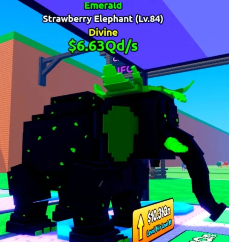 Emerald Strawberry Elephant