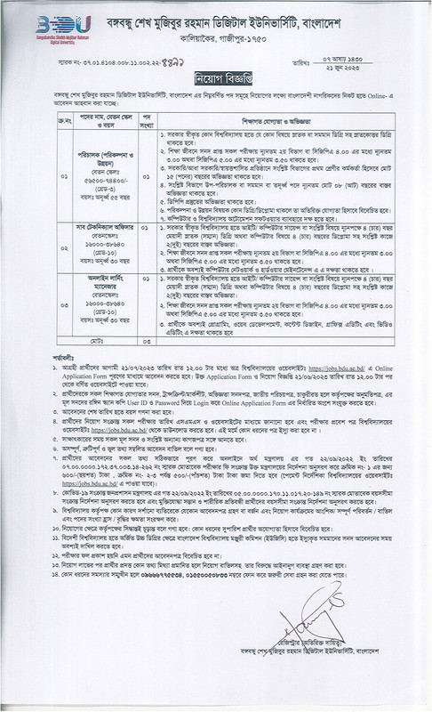 BDU-Job-Circular-2023-PDF-1