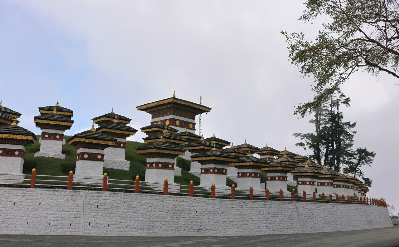 Dochu la pass in bhutan