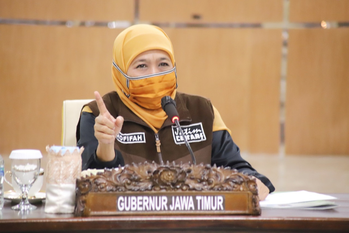 Gubernur Jatim Recovery Rate Covid19 Jatim