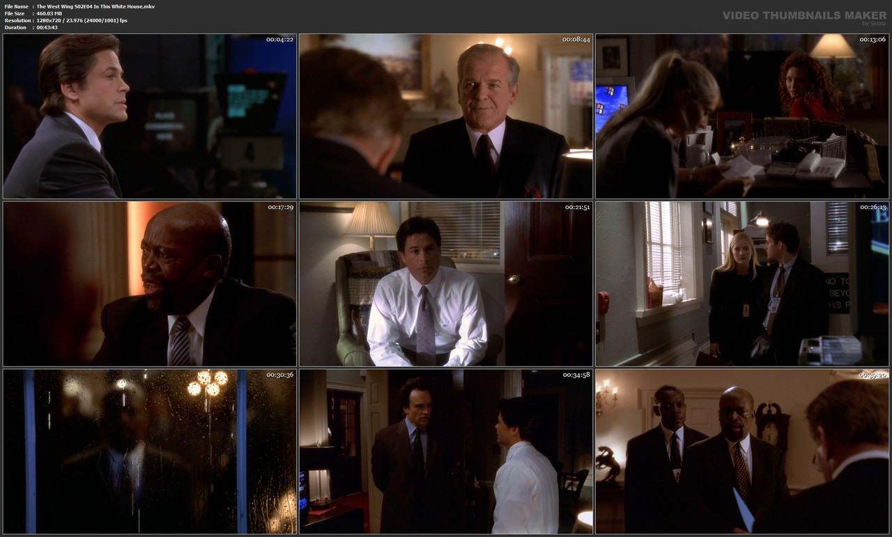 The West Wing S02E04 In This White House.mkv