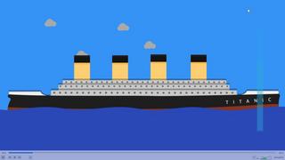 Learn After Effects by creating sinking Titanic Animation