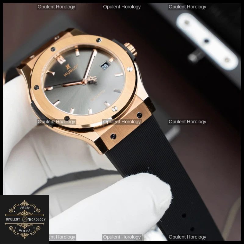 Hublot Classic Fusion King Gold Grey Dial Automatic SW300 42mm