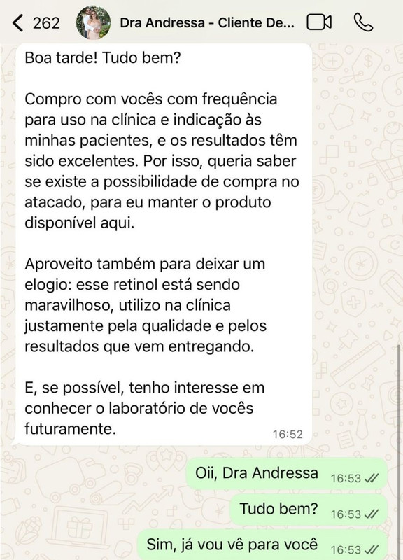 Depoimento cliente 8