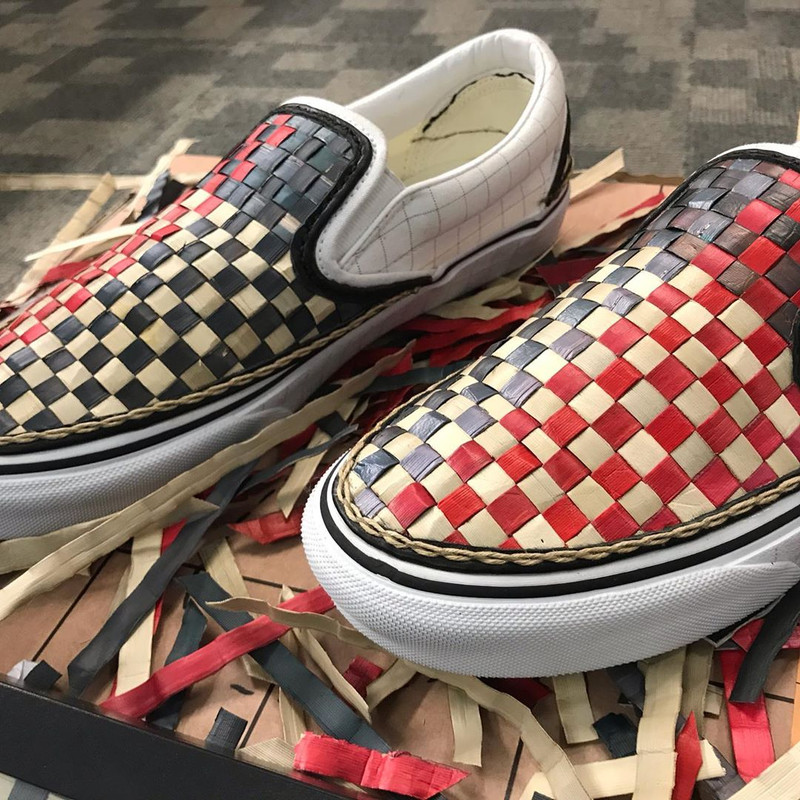 vans tikar mengkuang