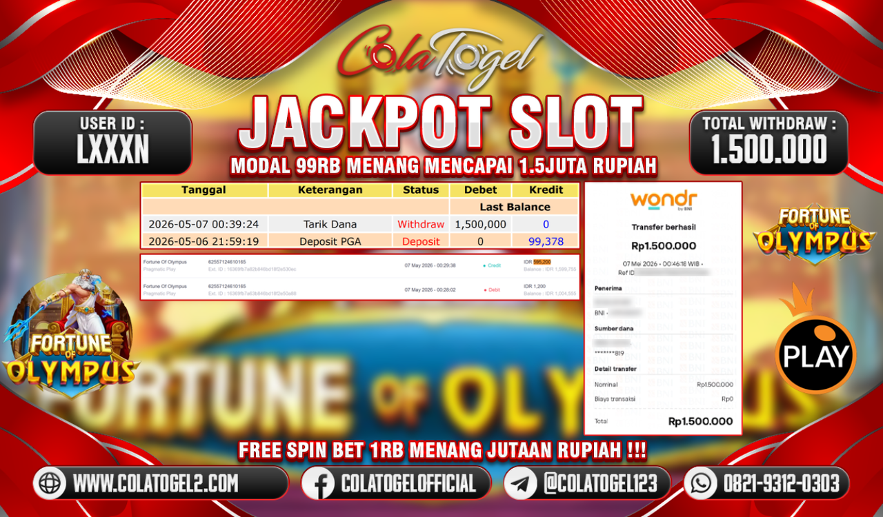 JACKPOT SLOT GACOR!!