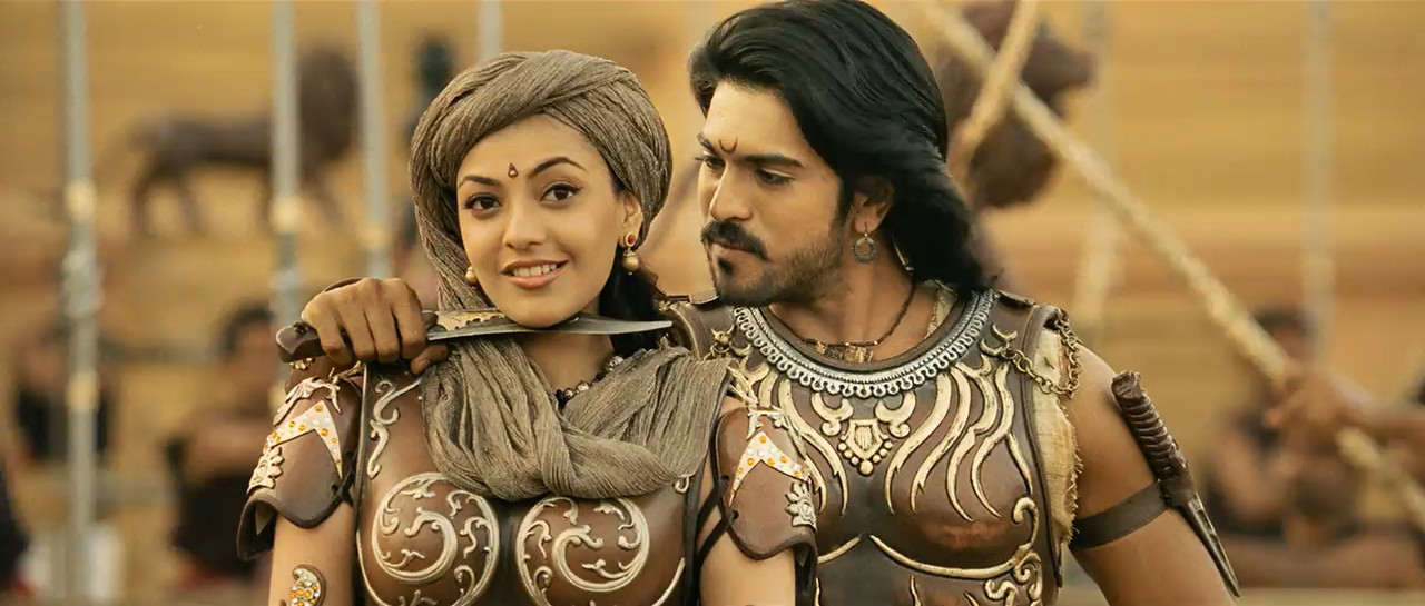 Magadheera 2009 BluRay [Hindi + Tamil + Telugu] 480p 720p ESub Screenshot