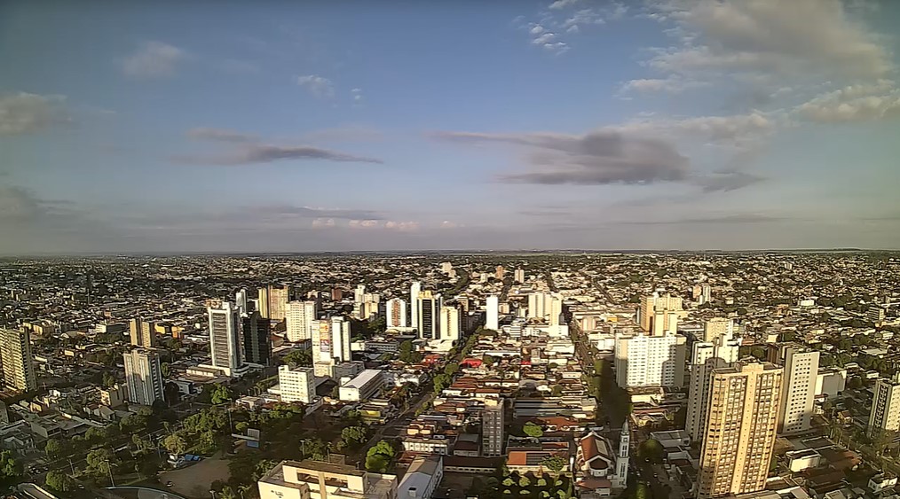 Campo Grande nesta manhã de quarta-feira