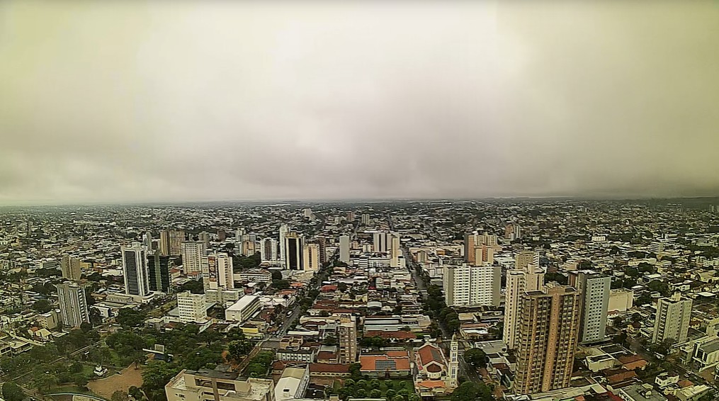 Campo Grande nesta manhã de terça-feira