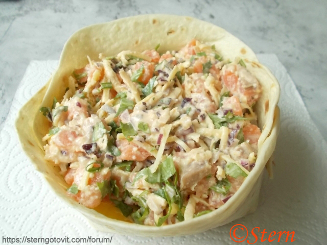 Лосось с картошкой в аэрогриле