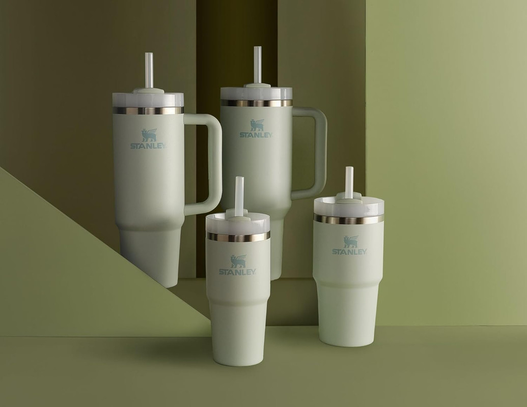 Stanley Quencher H2 0 14oz Tumbler with Straw Leakproof Insulated Cup Holder Friendly