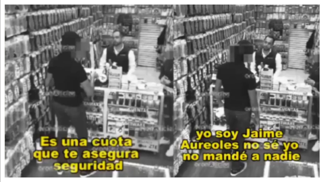 Funcionario le cae en la movida a extorsionador cuando cobraba “derecho de piso”
