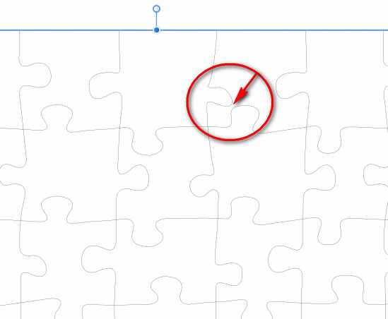 Puzzle espacement