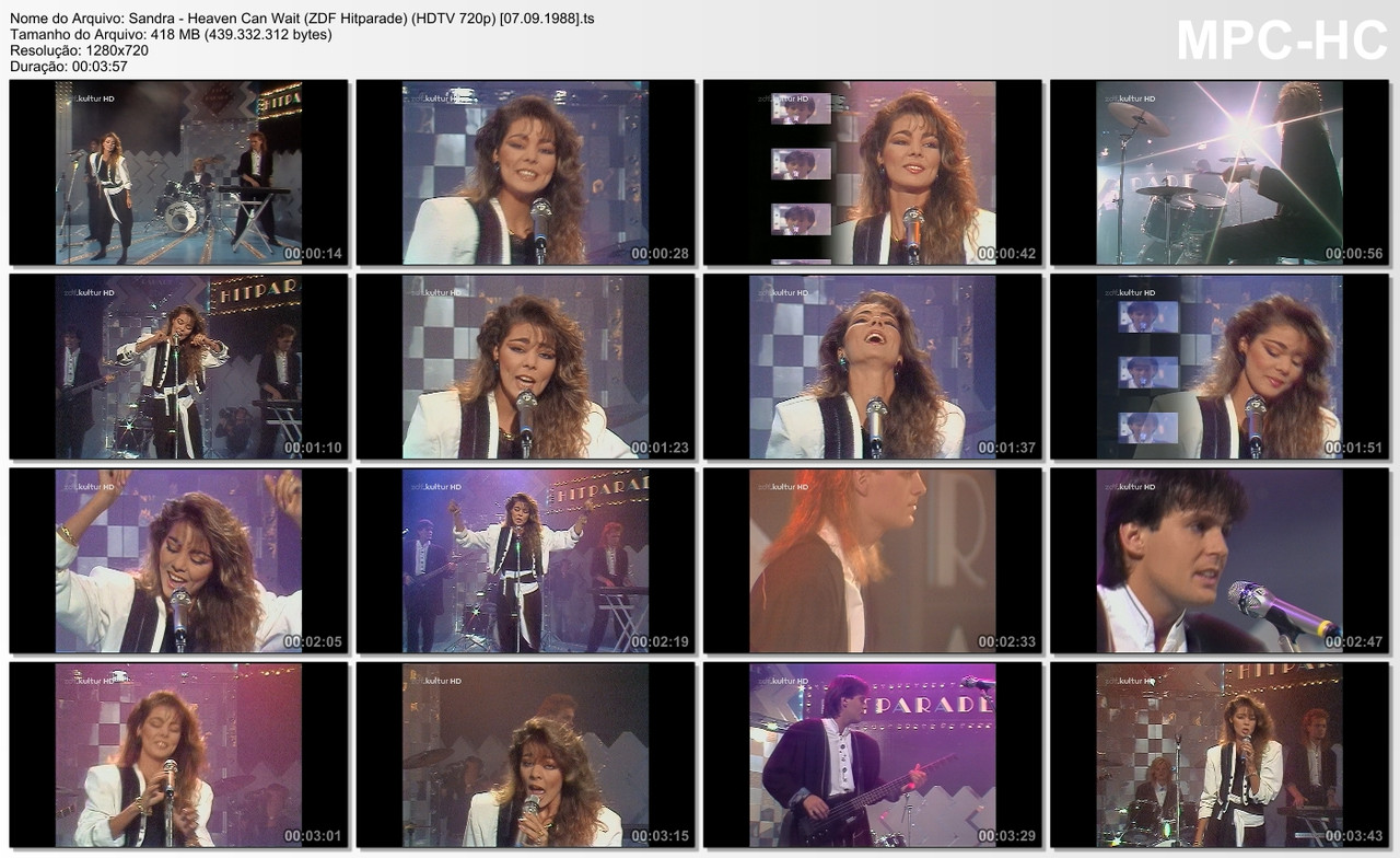 Sandra - Heaven Can Wait (ZDF Hitparade) (HDTV 720p) [07.09.1988]