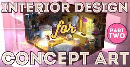 Interior Design For Concept Art Pt2   Learn how to Use 3D Software for Awesome Interiors