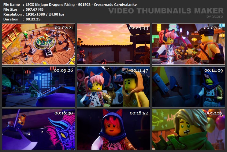 LEGO Ninjago Dragons Rising - S01E03 - Crossroads Carnival.mkv