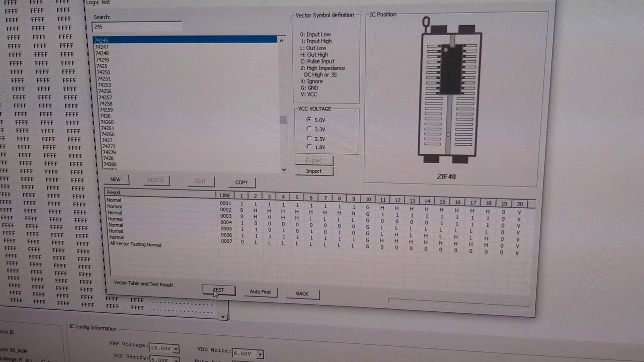 43 - Test buffer remplacement OK