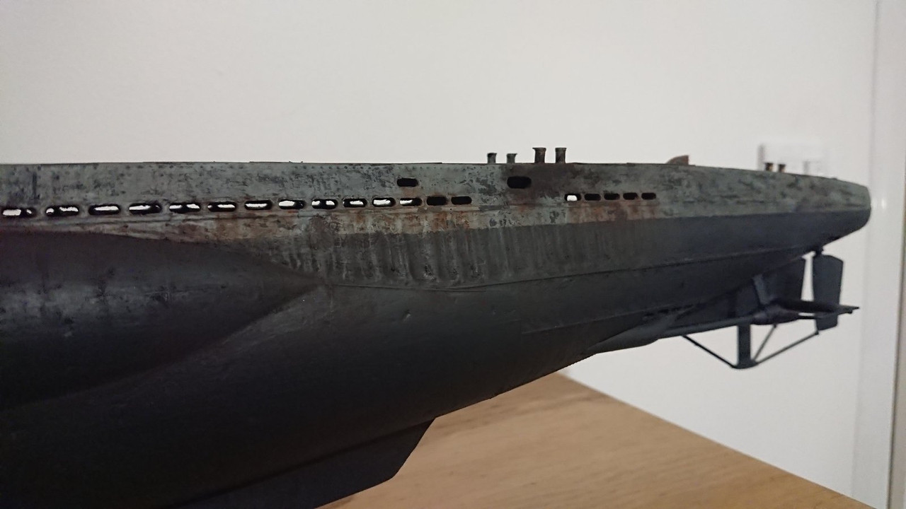 U-boot type VIIC/41 [Revell 1/72°] de klako DSC-0864