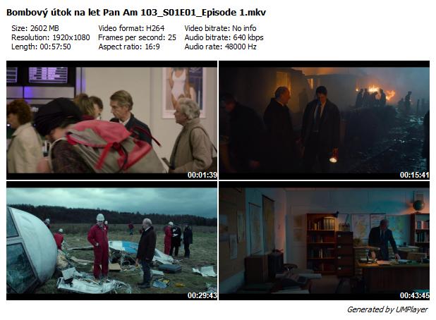 Bombový útok na let Pan Am 103 / Lockerbie (2025) /S01/CZ