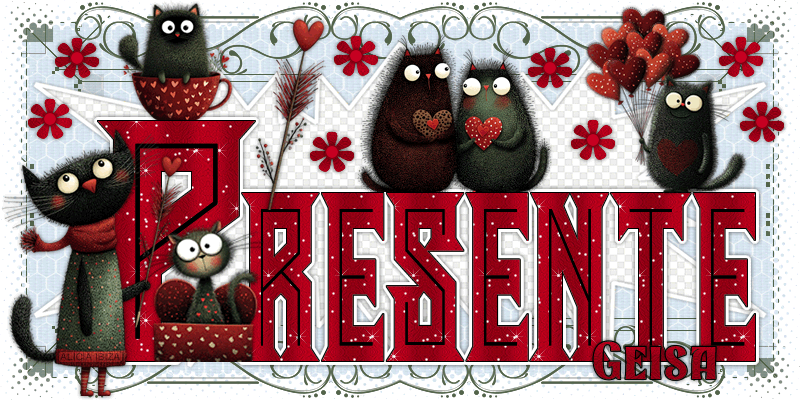 Presente Gatti Innamorati geisa