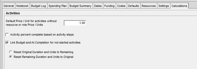 Project-Calculation-tab