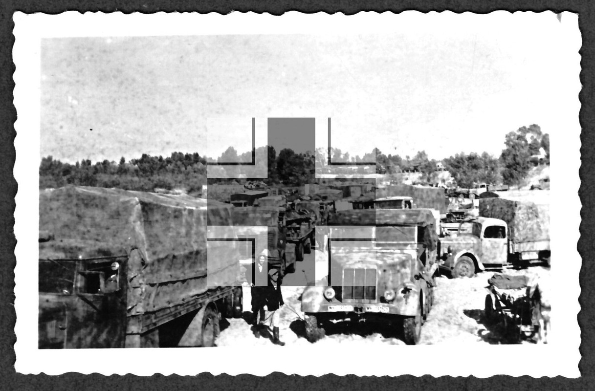 Orig. Foto 2.WK - Fahrzeuge - Rußlandfeldzug