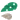 Green and grey drop pixel. Green and grey drop pixel.