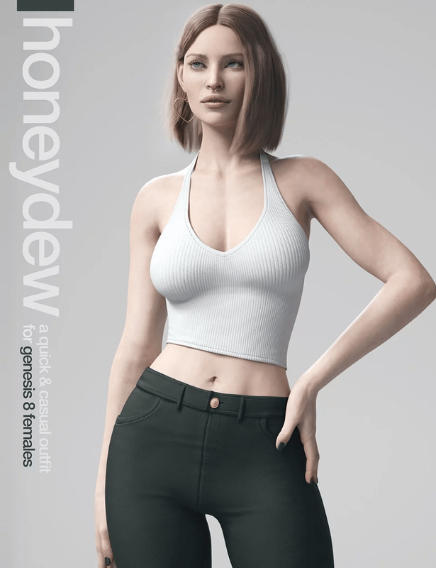 dForce Honeydew Set for Genesis 8 Female(s)