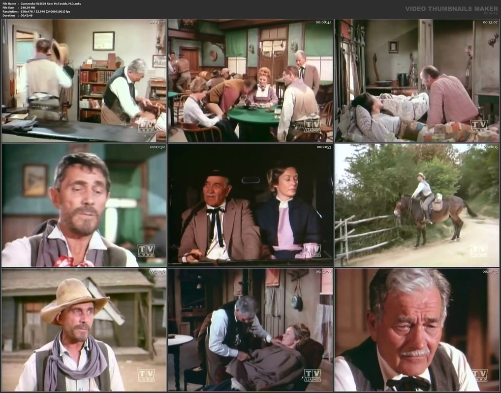 Gunsmoke S16E04 Sam McTavish, M.D..mkv