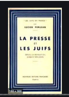 Pemjean Lucien - La presse et les juifs 1