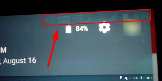 Contoh Burn In pada Layar Ponsel Android