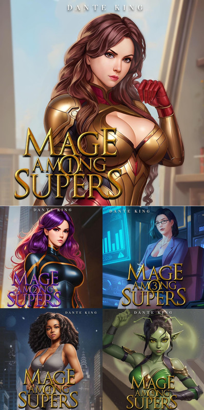 Dante King Mage Among Supers Complete 
