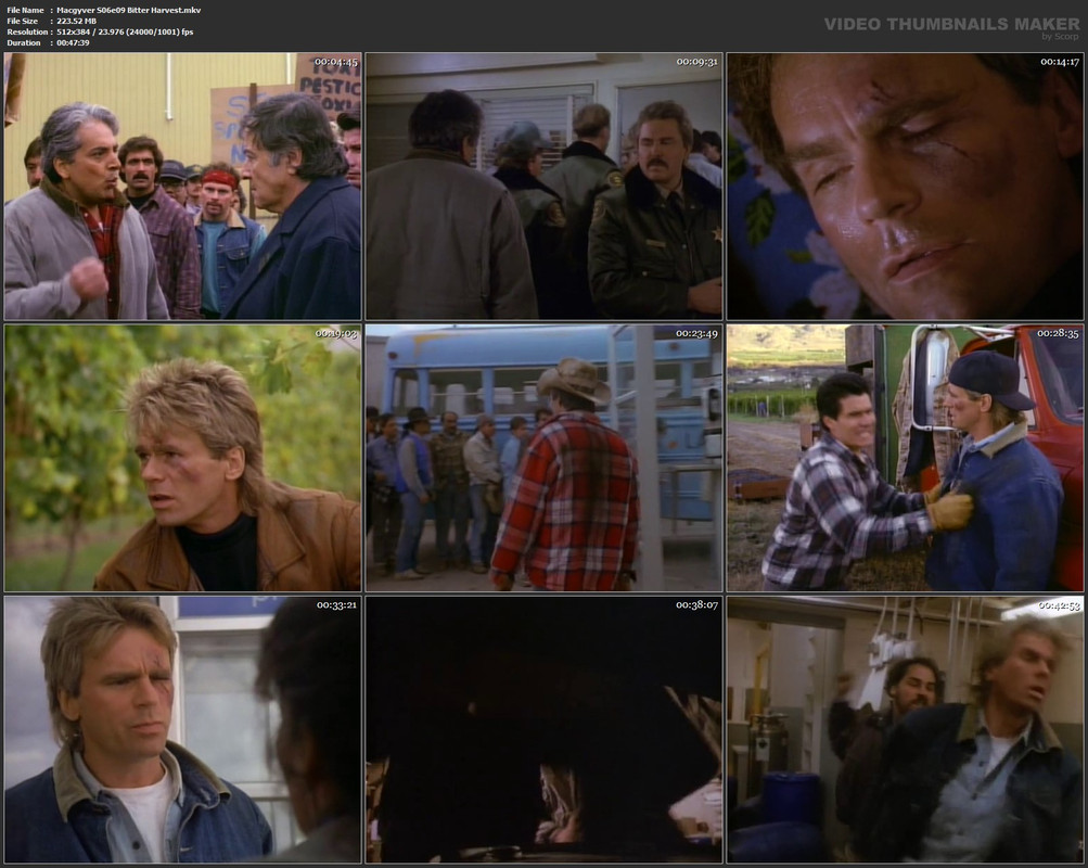 Macgyver S06e09 Bitter Harvest.mkv