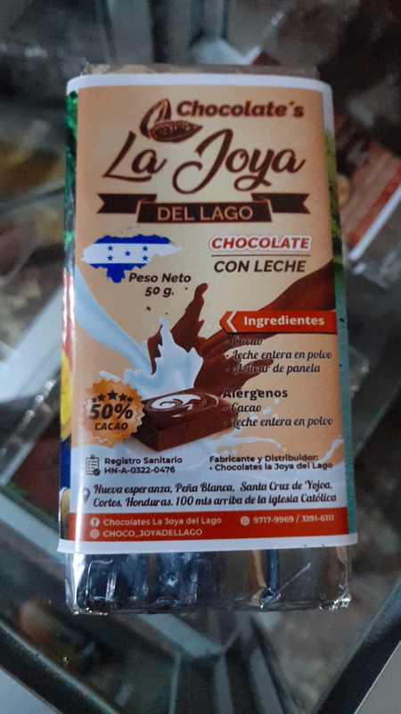 BARRA DE CHOCOLATE DE LECHE