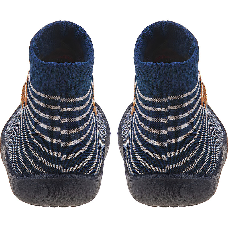 Meia com sola infantil antiderrapante urso miniatura 7